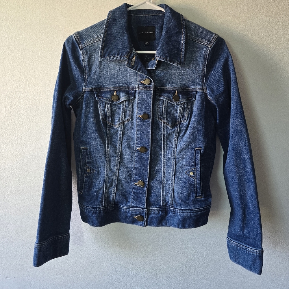 Liverpool Classic Women's Denim Jacket - Blue